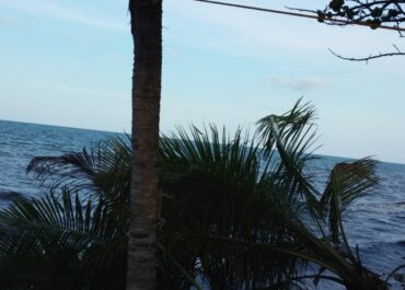 erosion in Hopkins Belize