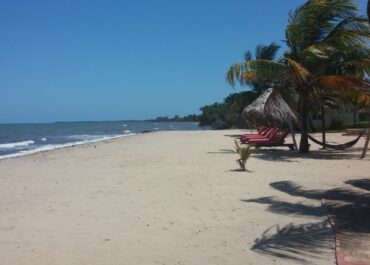 erosion in Hopkins Belize