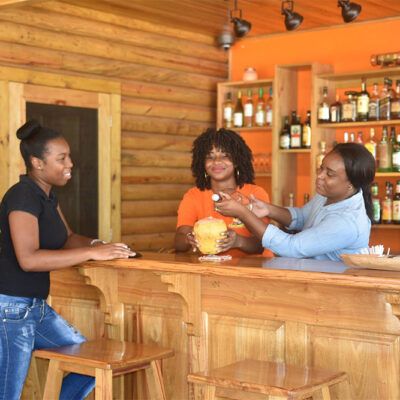 Hopkins Belize Restaurant Coconut Husk