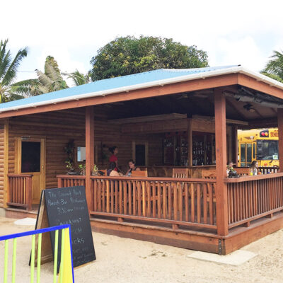 Hopkins Belize Restaurant Coconut Husk