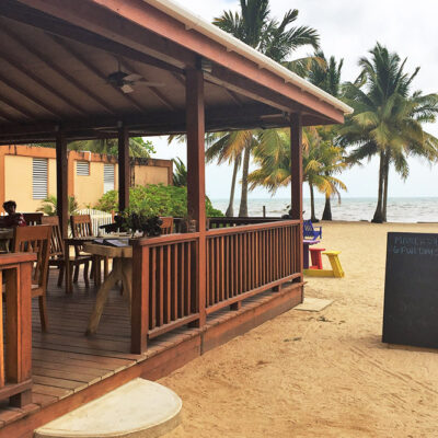 Hopkins Belize Restaurant Coconut Husk